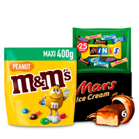 Een afbeelding van Mars, M&M's, Snickers, Twix, Bounty, Milkyway e.a.: 3 euro korting op levering bij 10 euro