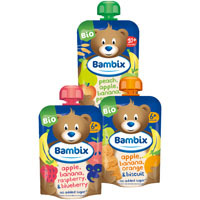 Een afbeelding van Bambix knijpfruit 100 gram