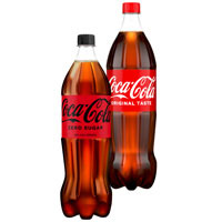 Een afbeelding van Coca-Cola 2 literflessen