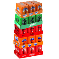 Een afbeelding van Coca-Cola, Fanta of Sprite 24 x 0.25 literblikjes