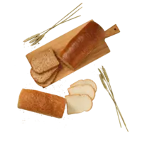 Een afbeelding van AH Bakkersbrood rond heel wit sesam of volkoren