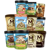 Een afbeelding van Ben & Jerry's 160-465 ml en Magnum ijspints