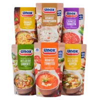 Een afbeelding van Alle Unox soep in zak