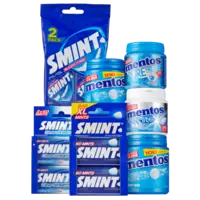 Een afbeelding van Alle Smint en Mentos Gum