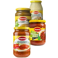Een afbeelding van Manna warme sauzen 355-520 gram