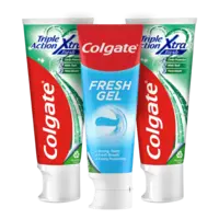 Een afbeelding van Alle Colgate tandpasta in tubes 75 ml