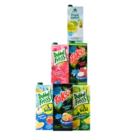 Een afbeelding van Alle Taksi, DubbelFrisss en Van de Boom Fruitwater 1.5 literpakken*