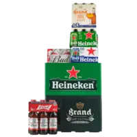 Een afbeelding van Alle Heineken, Brand of Bud multipacks of kratten*
