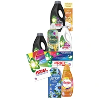 Een afbeelding van Ariel, Lenor en Robijn
