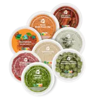 Een afbeelding van Alle AH Borrelhapjes in ronde bakjes*