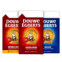 Douwe Egberts aroma rood en décafé filterkoffie 500 gram*