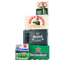Heineken, Brand of Birra Moretti multipacks of kratten*