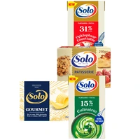 Een afbeelding van Solo patisserie en gourmet 250 gram en room 250 ml