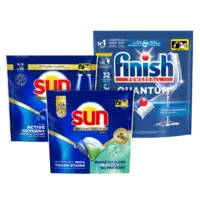 Alle Sun vaatwascapsules en Finish