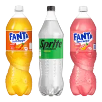 Alle Fanta en Sprite 1.5 literflessen