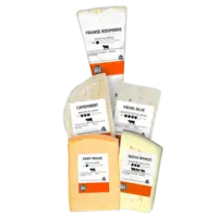 Alle AH Borrelkaasjes van de versafdeling met Kies & Mix-sticker