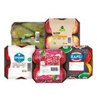 appels en peren op schaal 4 stuks