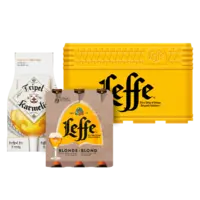 Alle Leffe of Tripel Karmeliet multipacks of kratten*/**