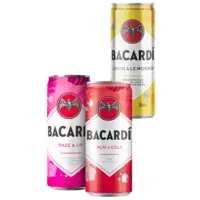 Een afbeelding van Bacardi mixdranken 0.25 literblikjes