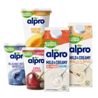 Alle Alpro gekoelde plantaardige alternatieven voor eetzuivel
