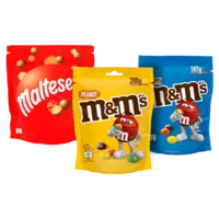 Alle M&M's of Maltesers 176-800 gram