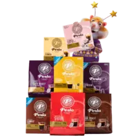 Een afbeelding van Alle Perla koffiepads, cups voor Dolce Gusto en capsules voor Nespresso