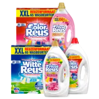 Alle Reus wasmiddelen 65-100 wasbeurten