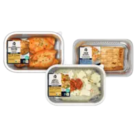 Alle AH Scharrelkip- of vis ovenschotels of -traybakes