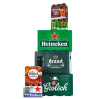 Alle Grolsch, Heineken of Brand multipacks of kratten*