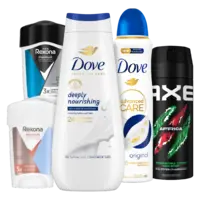Alle Dove, Axe en Rexona