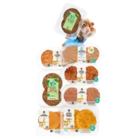 Alle AH Scharrelkipburgers en AH Terra burgers 2 stuks