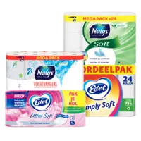 Alle Edet toiletpapier 16 en 24 rollen en Nalys