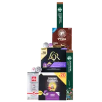 Alle capsules voor Nespresso 10-36 stuks