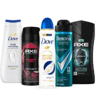 Alle Dove, Axe en Rexona