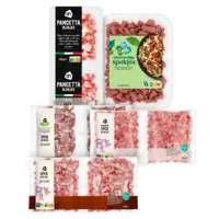 Alle AH en AH Terra spekreepjes en -blokjes