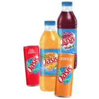 Oasis Aardbei framboos 6-pack