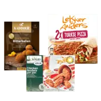 Alle halal snacks uit de diepvries