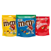 Alle M&M's en Maltesers