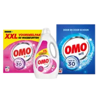 Alle Omo wasmiddelen