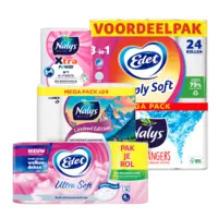 Alle Edet toiletpapier 16 en 24 rollen en Nalys