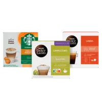 Alle Nescafé en Starbucks Dolce Gusto 12-16 capsules