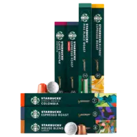 Een afbeelding van Alle Starbucks capsules voor Nespresso 10 stuks