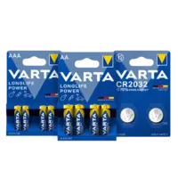 Alle Varta niet-oplaadbare batterijen