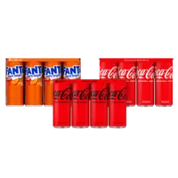 Alle Coca-Cola of Fanta 8-packs 250 ml