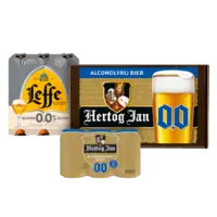 Alle 0.0 Leffe en Hertog Jan*