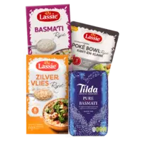 Alle Lassie en Tilda rijst 275-500 gram