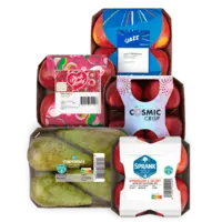 Alle appels en peren op schaal 4 stuks