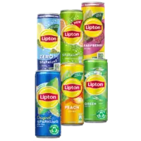 Een afbeelding van Lipton Ice Tea 4 x 0.25 literblikjes