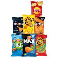Alle Lay's, Doritos en Cheetos value- en partypacks