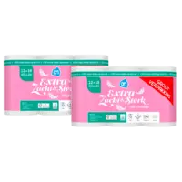 AH Extra zacht & sterk toiletpapier 4-laags 12=18 rollen
